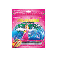 Цветные карандаши акварельные "Rose Angel", 24 цв., Brauberg