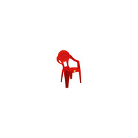Красный стул "Малыш" Полимербыт