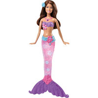 Кукла "Русалка-сверкающие огоньки", Barbie Mattel