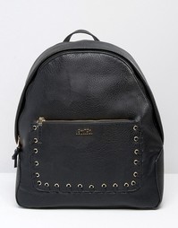 Эксклюзивный рюкзак с декоративной строчкой на кармане Faith - Черный