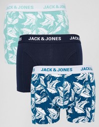 Комплект из 3 боксеров-брифов с принтом Jack &amp; Jones - Мульти