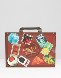 Упаковка с 16 наклейками для чемоданов Luckies - Мульти Gifts