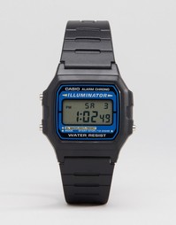 Черные цифровые часы Casio F105W-1AUZ - Черный