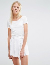 Укороченный топ Vero Moda - Белый