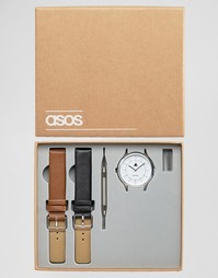 Часы со сменными ремешками ASOS - Мульти