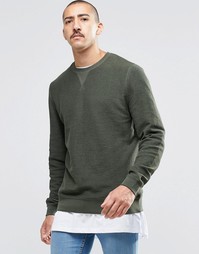 Махровый свитшот цвета хаки ASOS - Лесные ночи