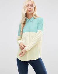 Блузка колор блок ASOS