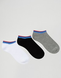 3 пары махровых спортивных носков ASOS - Мульти
