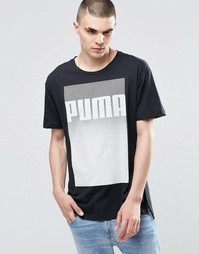 Удлиненная футболка PUMA Evo S6 - Черный
