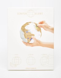 Глобус со стираемый защитным слоем Luckies - Мульти Gifts