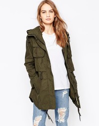 Длинная парка Parka London - Хаки