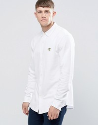 Рубашка из хлопкового пике Lyle &amp; Scott - Белый