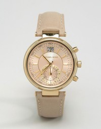 Часы с кожаным ремешком Michael Kors Sawyer MK2529 - Розовый