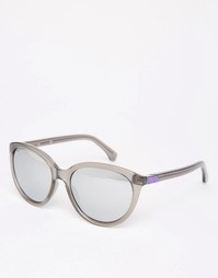 Круглые солнцезащитные очки Calvin Klein Jeans - Дымчатый кристалл