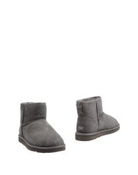 Серые Полусапоги и высокие ботинки UGG Australia