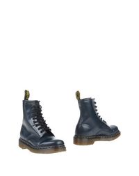 Синие Полусапоги и высокие ботинки DR. Martens