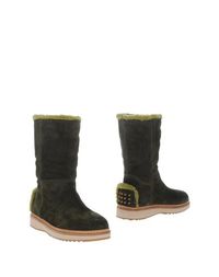 Зеленые Полусапоги и высокие ботинки Carshoe