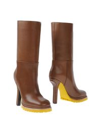 Коричневые Полусапоги и высокие ботинки Marni