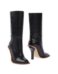 Черные Полусапоги и высокие ботинки Marni