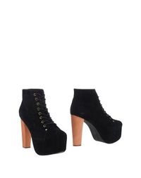 Черные Полусапоги и высокие ботинки Jeffrey Campbell