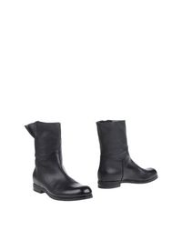 Черные Полусапоги и высокие ботинки Santoni