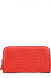 Кожаный кошелек на молнии Bottega Veneta