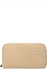 Кожаный кошелек на молнии Bottega Veneta