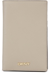Кожаный футляр для документов с молниями DKNY