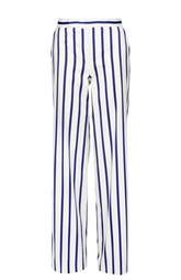 Прямые брюки в контрастную полоску Polo Ralph Lauren