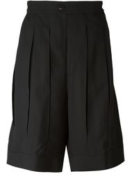 pleated shorts D-Gnak