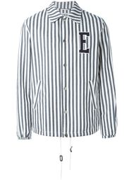 джинсовая куртка в полоску  Edwin
