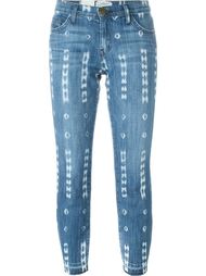 джинсы с рваными деталями   Current/Elliott