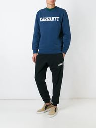 толстовка с принтом-логотипом Carhartt