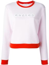 толстовка с принтом логотипа Carven