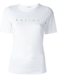 футболка с логотипом  Carven