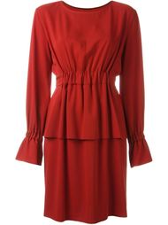 платье с эластичным поясом Mm6 Maison Margiela
