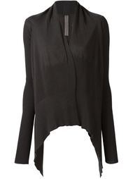 asymmetric cardigan Rick Owens