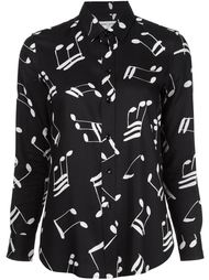 рубашка с принтом  Saint Laurent