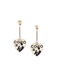серьги-подвески Coco Chanel Vintage