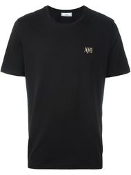embroidered logo T-shirt Ami Alexandre Mattiussi