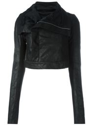 cropped leather jacket  Rick Owens