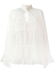 прозрачная блузка  Mm6 Maison Margiela