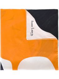 платок в стиле колор-блок  Lanvin Vintage