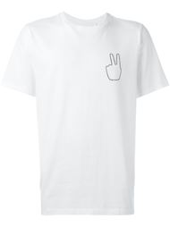 embroidered peace sign T-shirt Rag &amp; Bone
