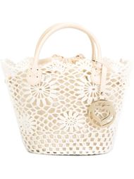 crochet detail tote Twin-Set