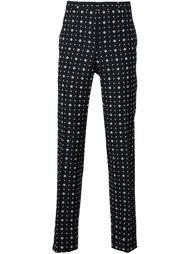 классические брюки с мелким узором Givenchy