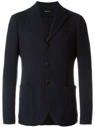 textured blazer Giorgio Armani