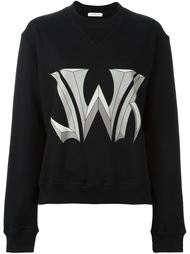 logo print sweatshirt J.W. Anderson