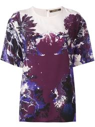floral print T-shirt Roberto Cavalli
