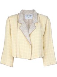 укороченный пиджак с юбкой Chanel Vintage